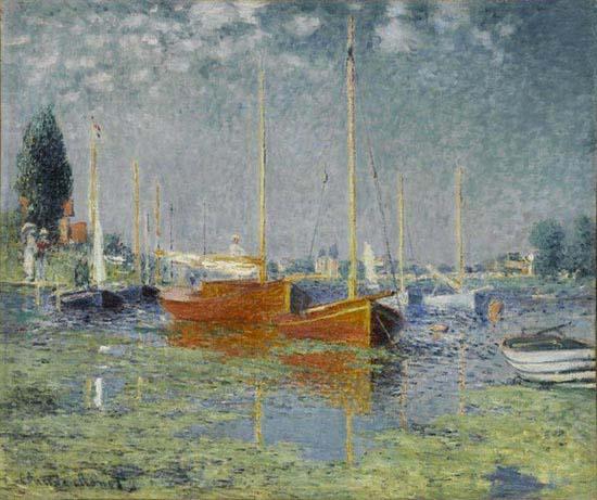 Claude Monet Argenteuil, oil painting image